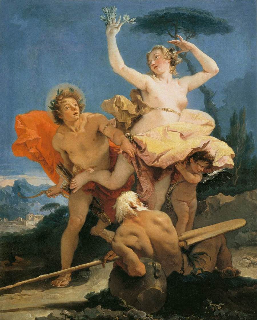 Apollon et Daphné Tiepolo